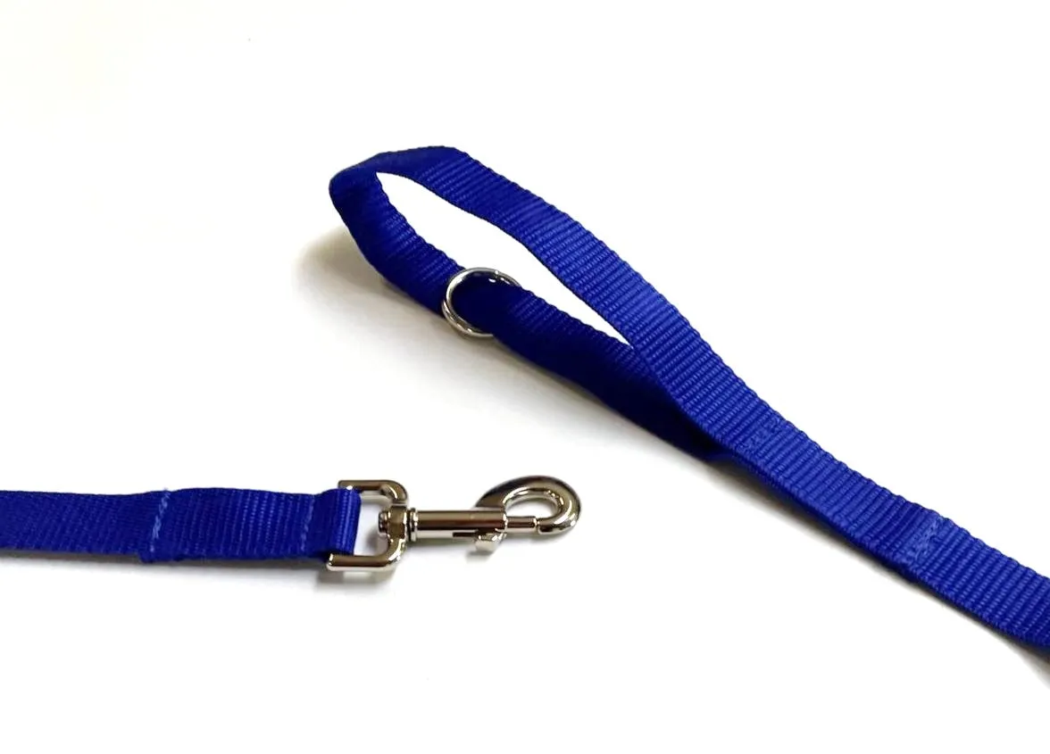 5ft - 30ft Long Dog Training Leads Obedience Recall Walking Leash Puppy In 20mm Webbing 18 Colours