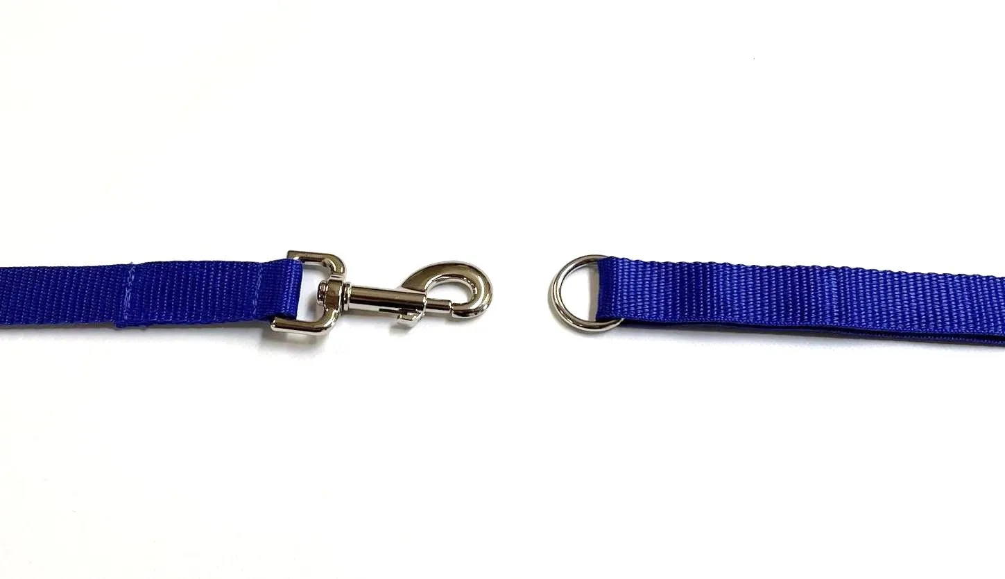 5ft - 30ft Long Dog Training Leads Obedience Recall Walking Leash Puppy In 20mm Webbing 18 Colours