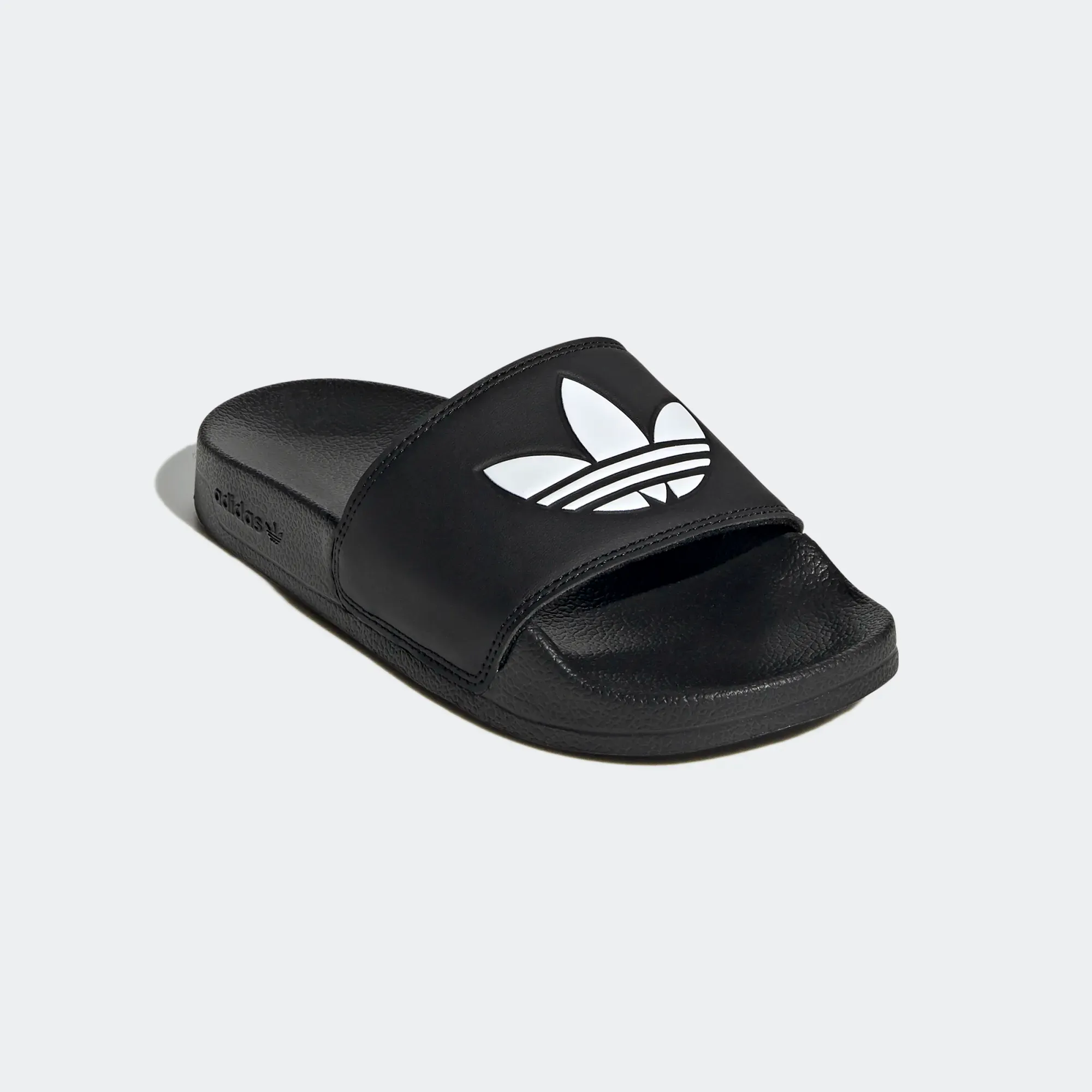 Adidas Kid's Adilette Lite Slides - Core Black / Cloud White