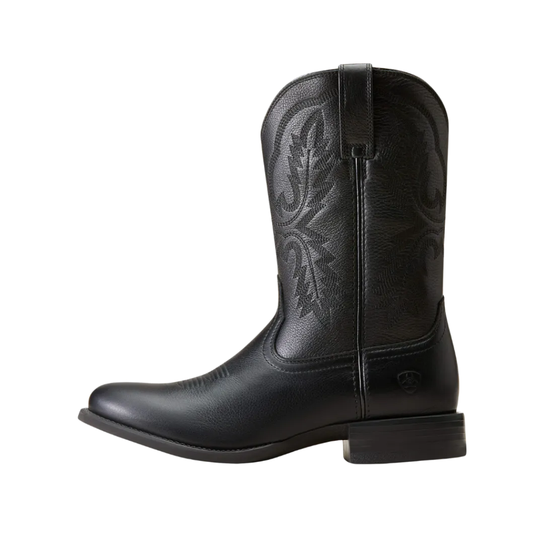 Ariat Men's Black Deertan Sport Stratten Boot