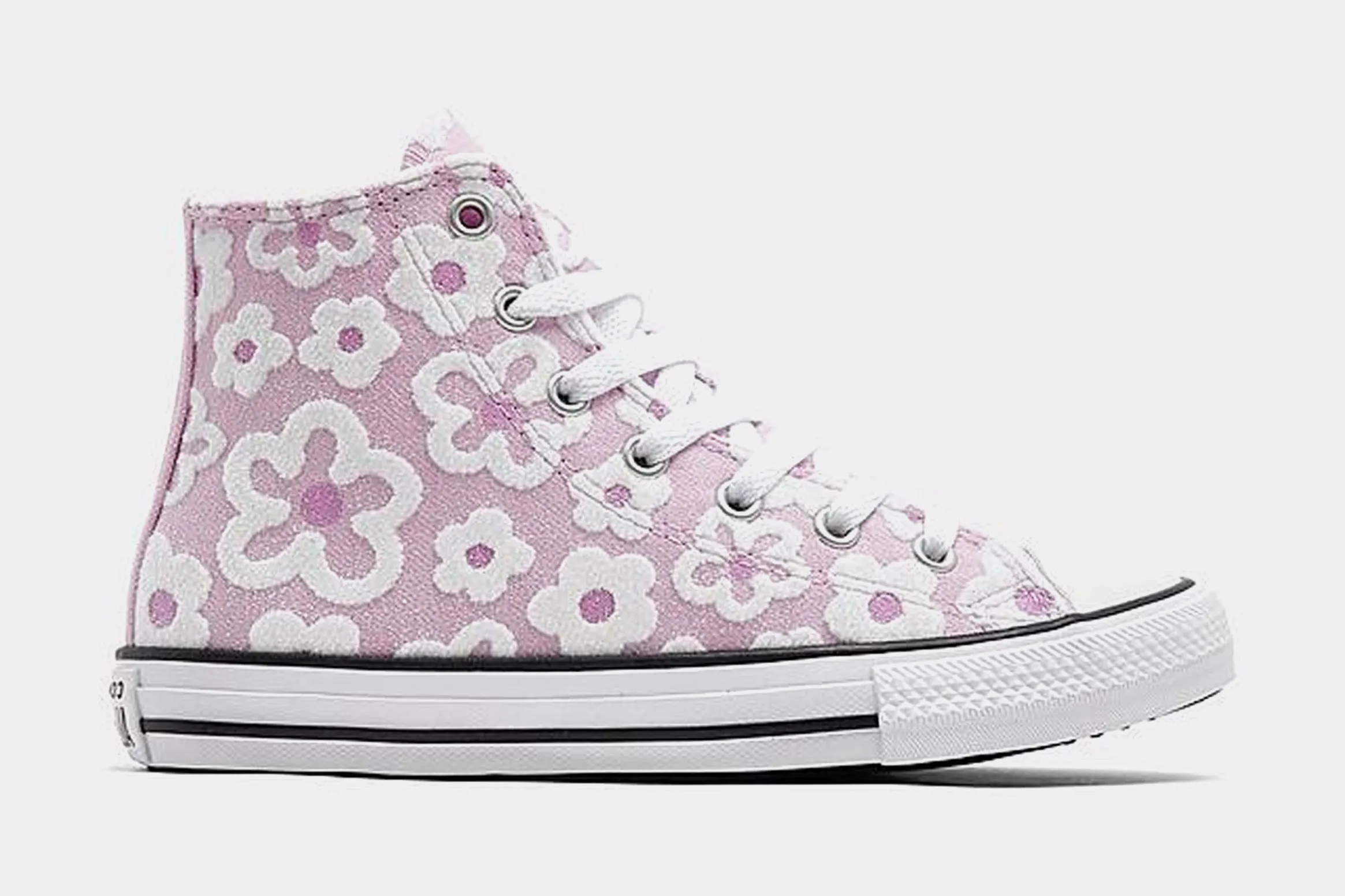 Chuck Taylor All Star Preschool Lifestyle Shoes (Stardust Lilac/Grape Fizz/White)