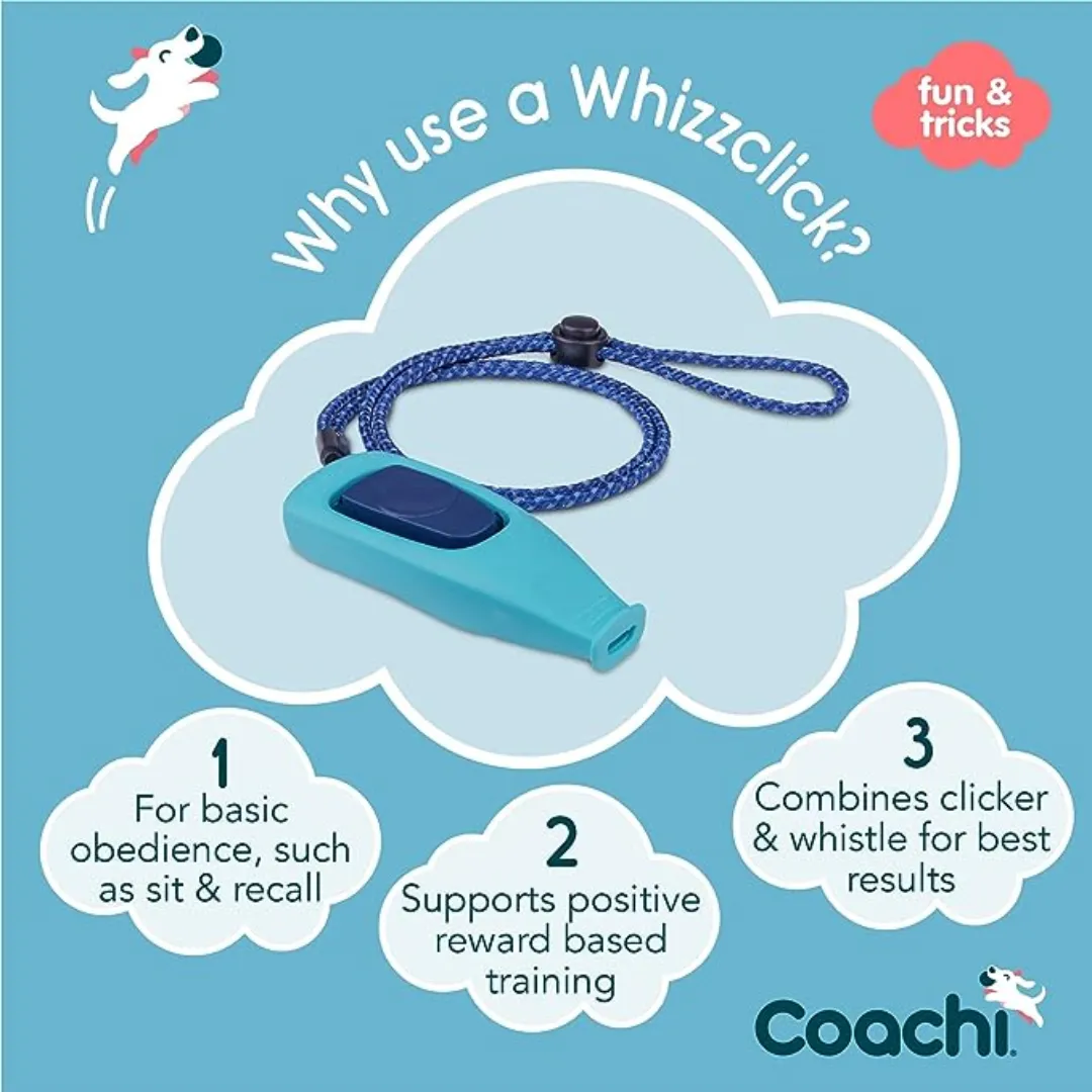 Coachi Whizzclick 2in1 Clicker and Whistle