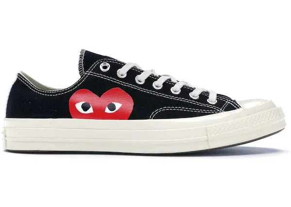 Converse Chuck Taylor All Star 70 Ox Comme des Garcons PLAY Black US3M