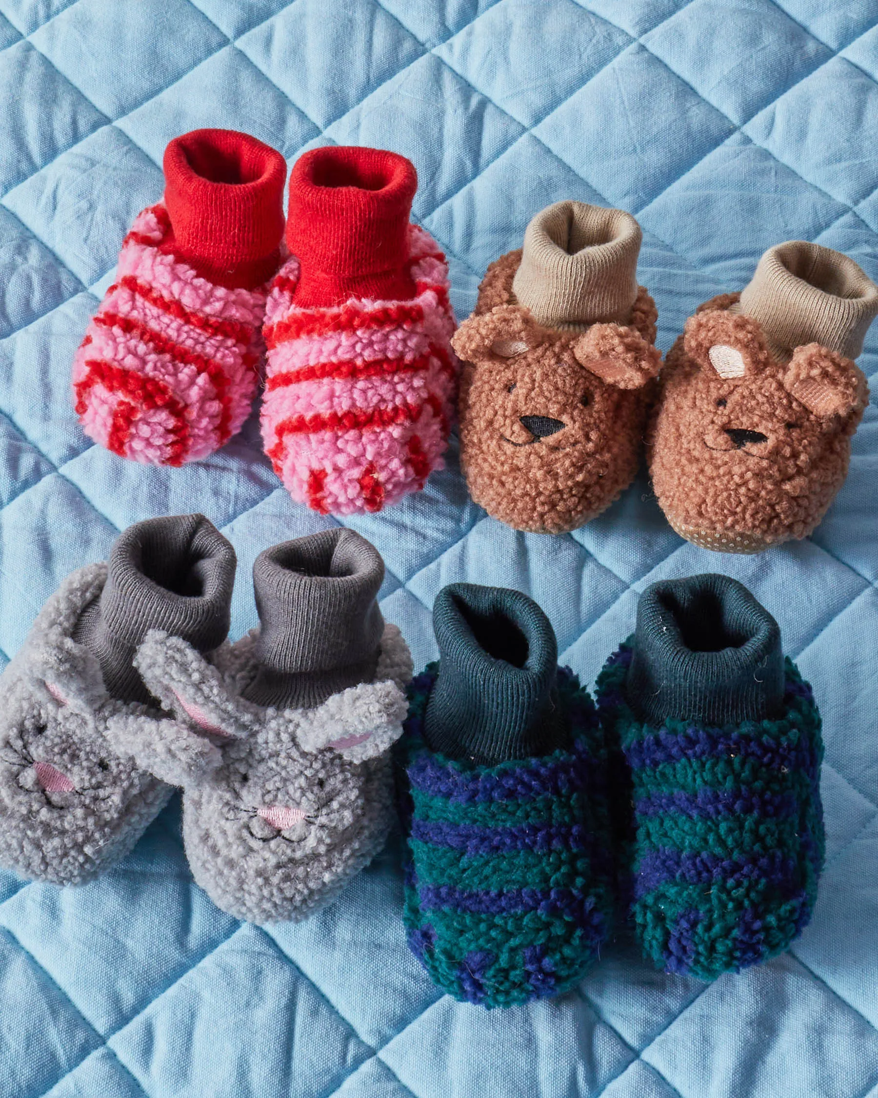 Kip & Co Bunny Baby Booties