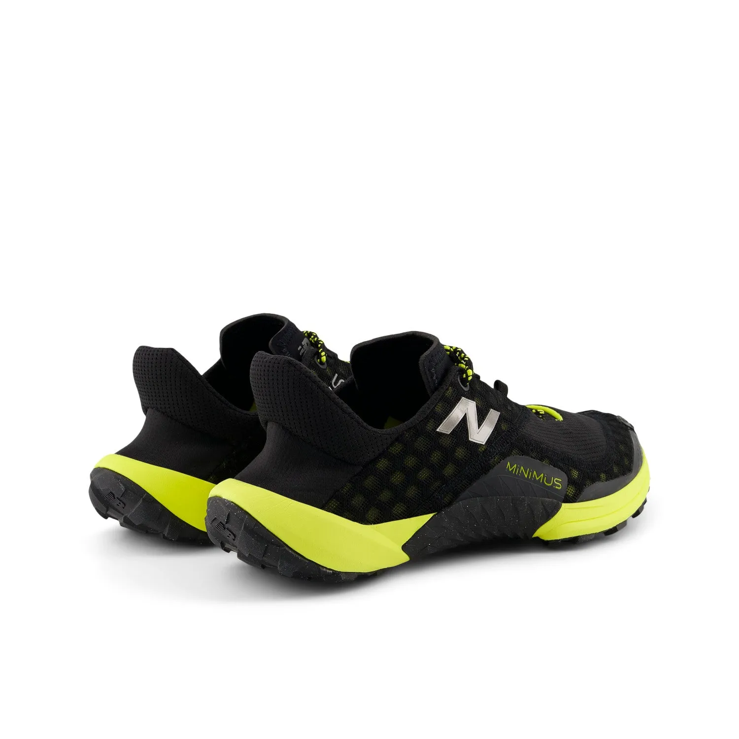 Men's New Balance Minimus Trail Color: Black/Firefly