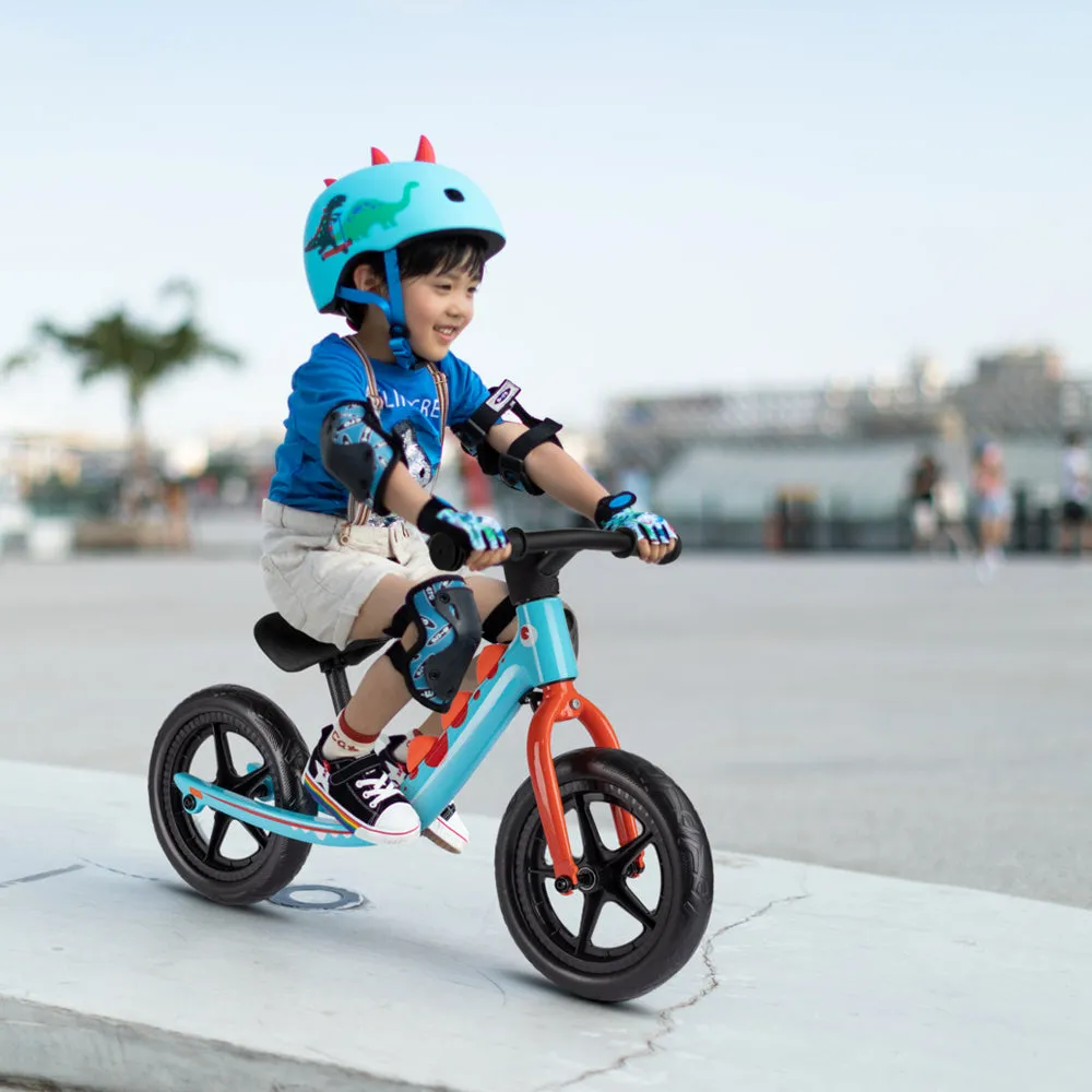 Micro Balance Bike Dino Blue *NEW