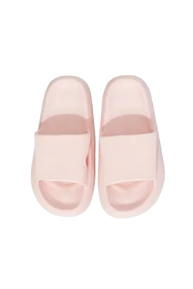 MMShoes Arms Around Me Open Toe Slide in Pink