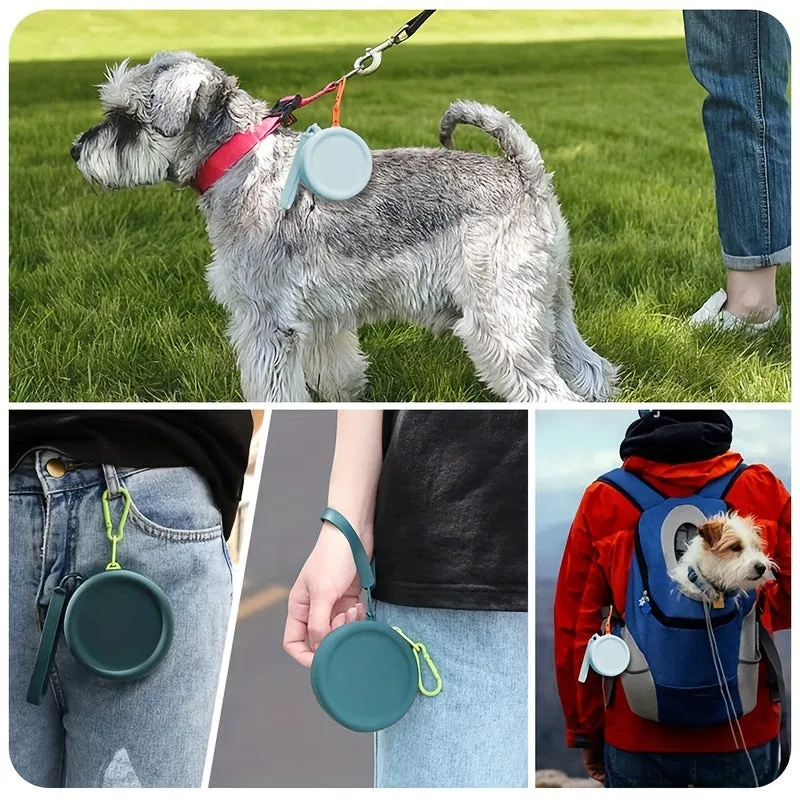 Portable Dog Treat Training Pouch with Lanyard  Perfect for Outdoor Walks