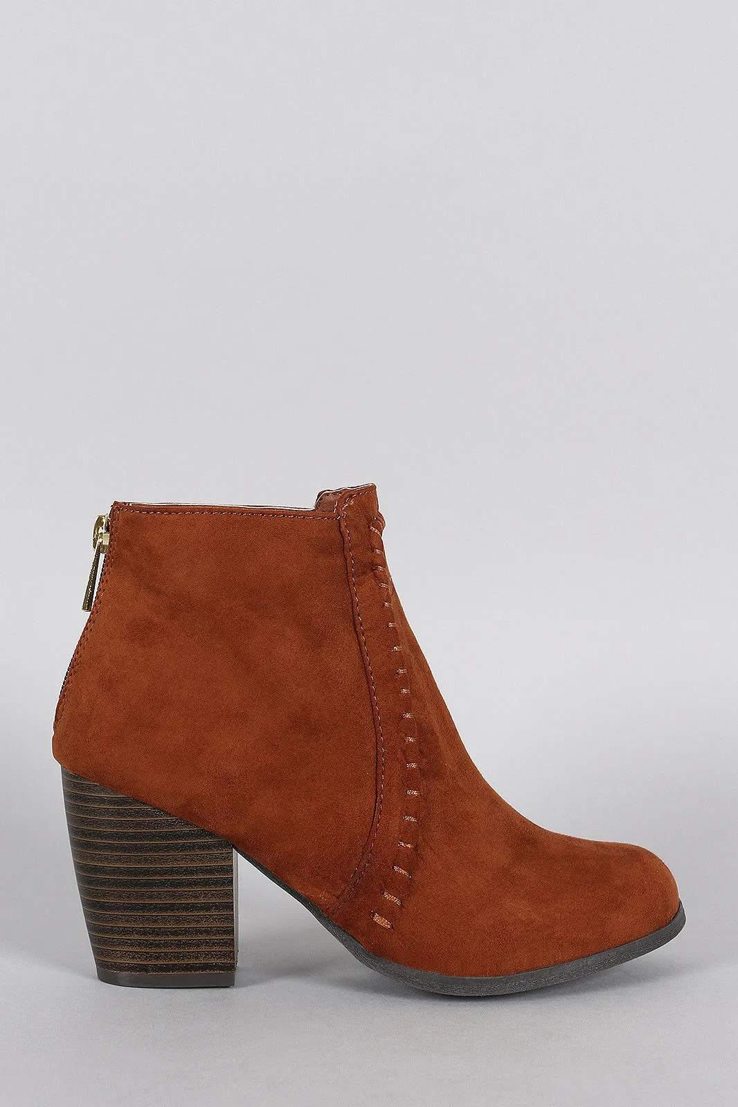 Qupid Western Flair Bootie