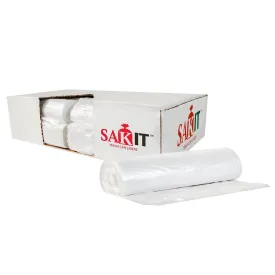 Sak-It™ 33 Gallon Clear High Density Coreless Trash Can Bags (33" x 40" | 13 Microns) - Case of 500