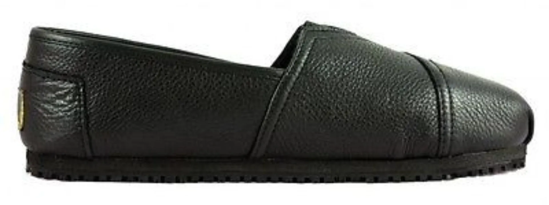 SRS Jess Womens Slip Resistant Leather Flats