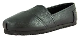 SRS Jess Womens Slip Resistant Leather Flats