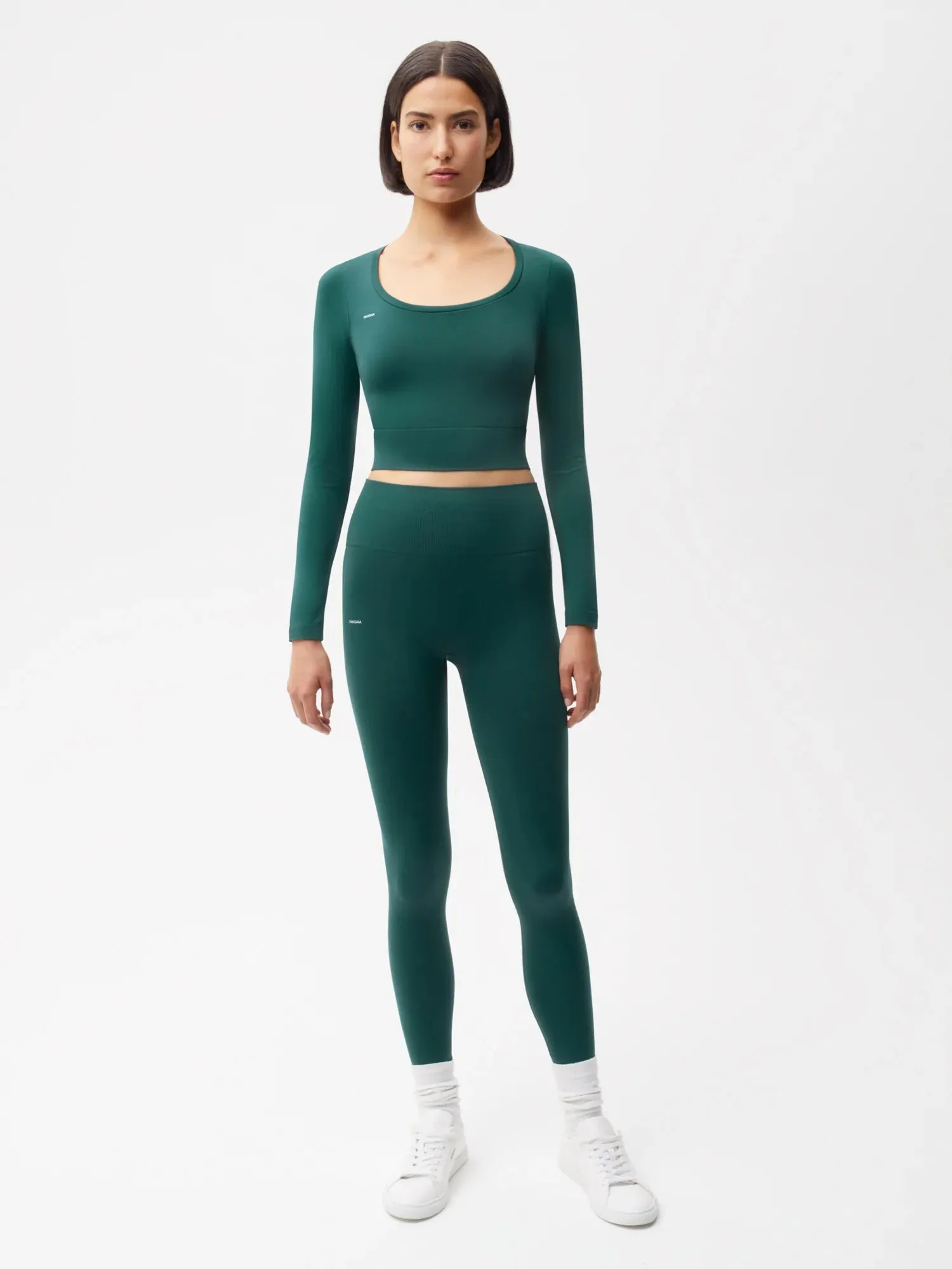 Women's Activewear 3.0 Crop Top—foliage green