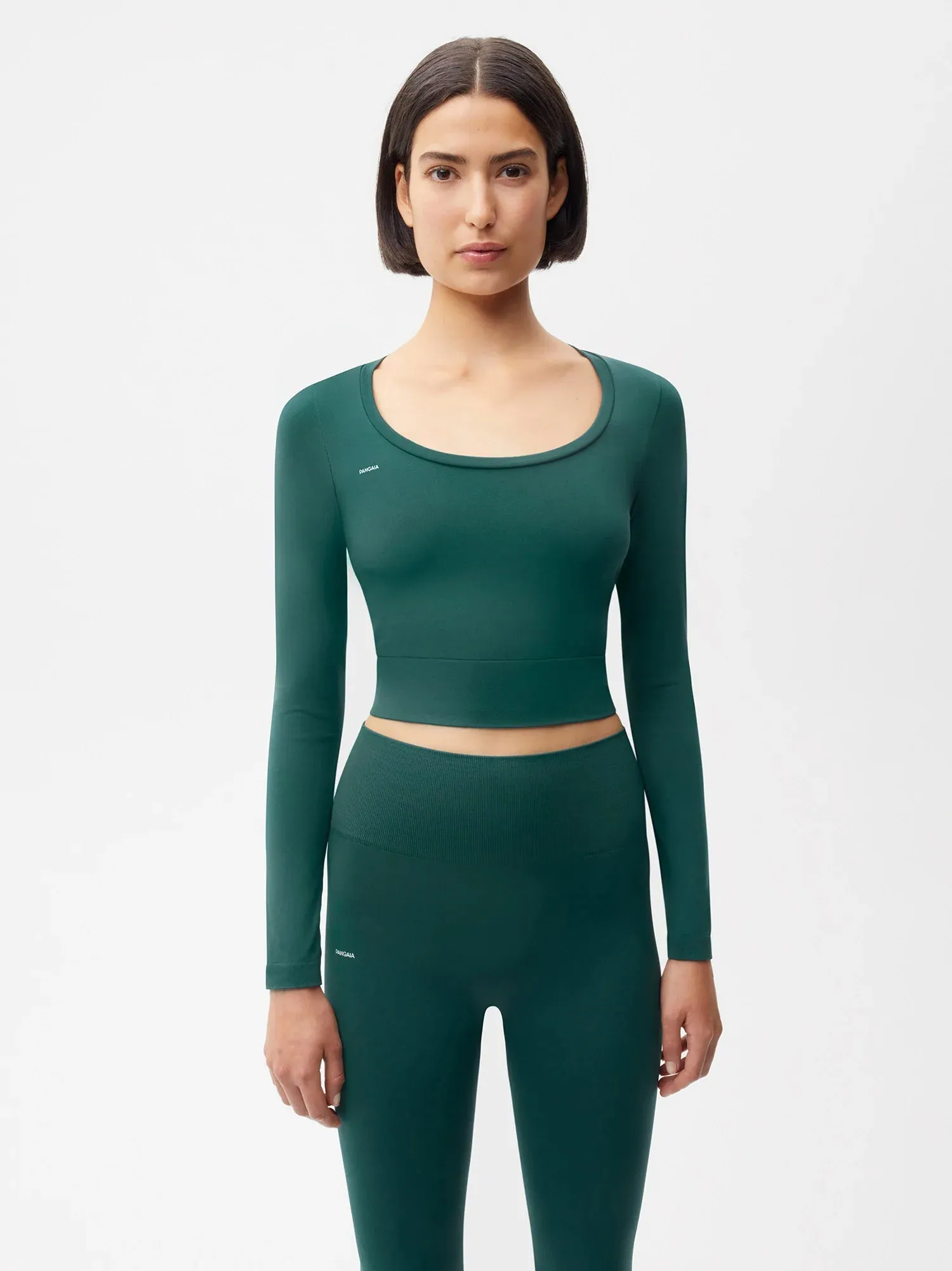 Women's Activewear 3.0 Crop Top—foliage green