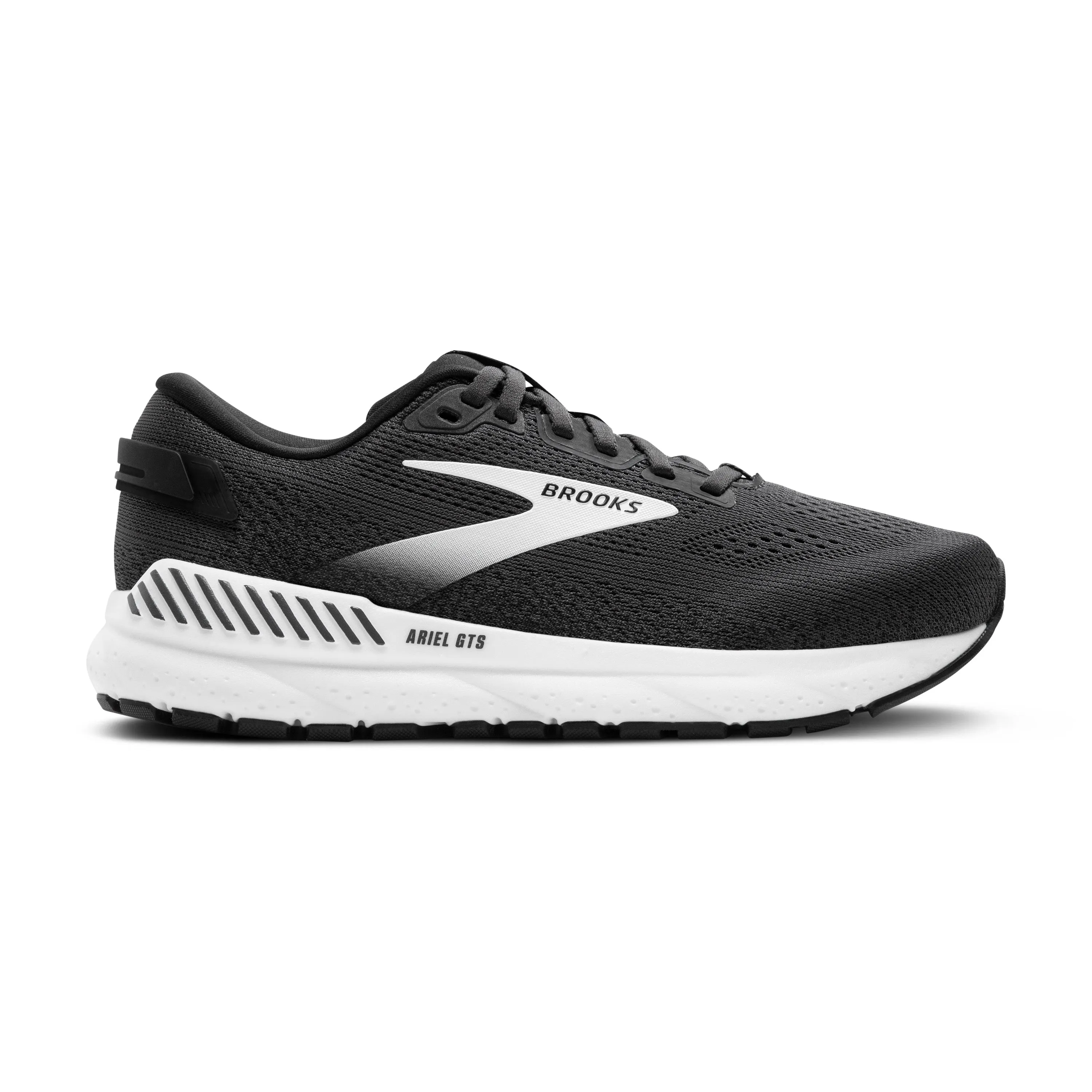 Women's Brooks Ariel GTS 24 Color: Ebony/Black/White