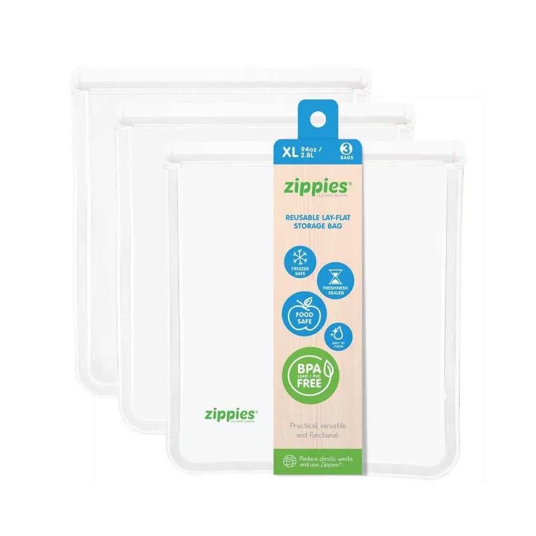 Zippies – Reusable Lay-Flat Storage Bags